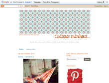 Tablet Screenshot of coisasminhas.com